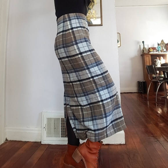 Vintage Dresses & Skirts - 🌼 BOGO 🌼 Vintage Plaid Maxi Skirt